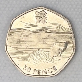 2011 Olympic Aquatics 50p